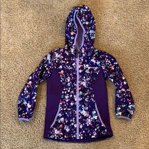 Purple rain coat